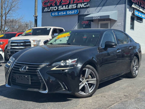 2016 Lexus GS 350 for sale at Crystal Auto Sales Inc in Nashville TN