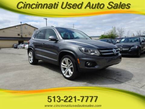 2013 Volkswagen Tiguan for sale at Cincinnati Used Auto Sales in Cincinnati OH
