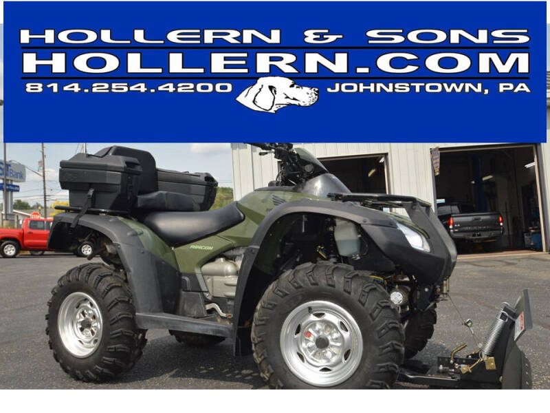 2005 Honda Rincon TRX650FA5 for sale at Hollern & Sons Auto Sales in Johnstown PA