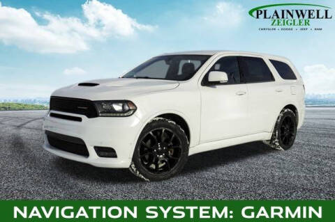 2018 Dodge Durango for sale at Zeigler Ford of Plainwell in Plainwell MI