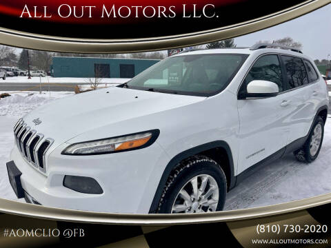2016 Jeep Cherokee for sale at All Out Motors LLC. in Clio MI
