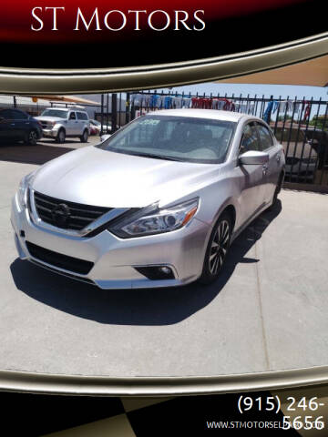 2018 Nissan Altima for sale at ST Motors in El Paso TX