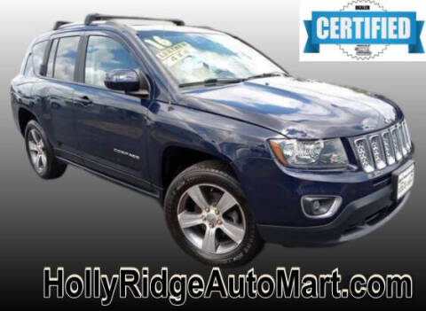 2016 Jeep Compass for sale at Holly Ridge Auto Mart in Holly Ridge NC