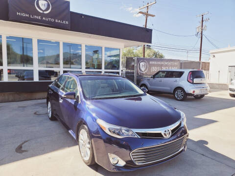2013 Toyota Avalon for sale at High Line Auto Sales in Salt Lake City UT