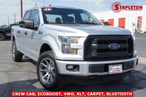 2016 Ford F-150 for sale at STAPLETON MOTORS in Commerce City CO