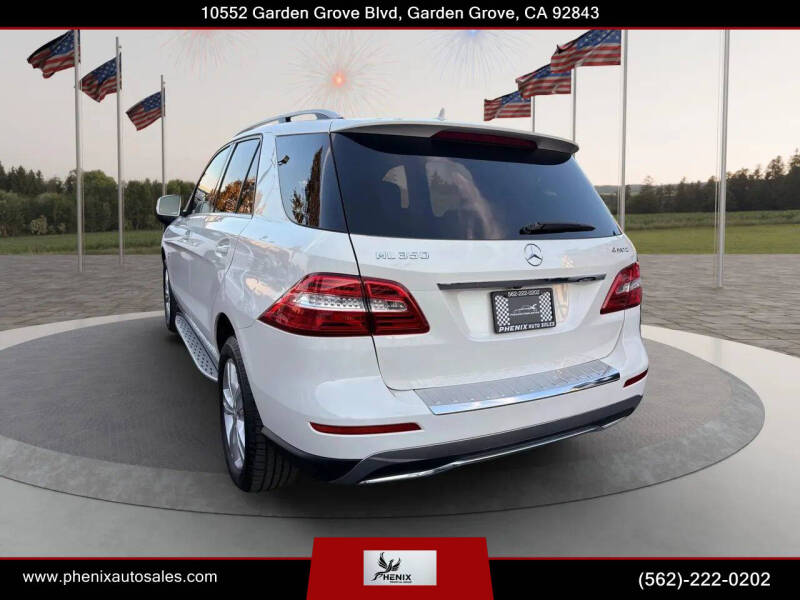 2012 Mercedes-Benz M-Class ML 350