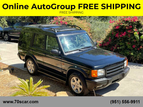 2002 Land Rover Discovery Series II for sale at 70s Car Group       FREE SHIPPING in Riverside CA