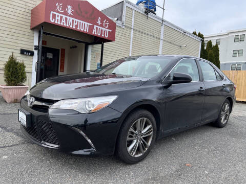 2017 Toyota Camry for sale at Champion Auto LLC in Quincy MA