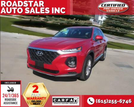 2020 Hyundai Santa Fe for sale at Roadstar Auto Sales Inc in Nashville TN