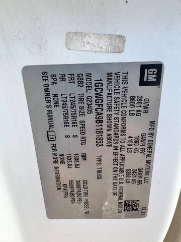 2011 Chevrolet Express 2500