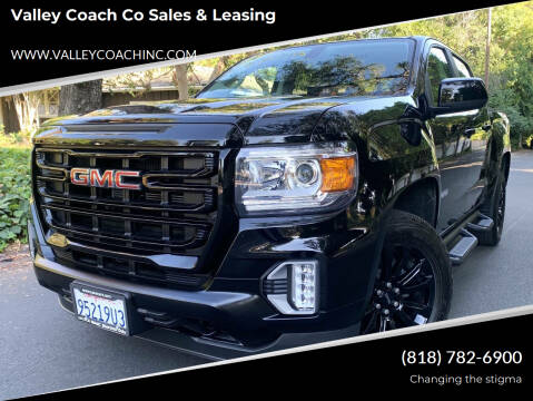 2022 GMC Canyon for sale at Valley Coach Co Sales & Leasing in Van Nuys CA