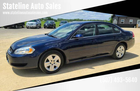 2011 Chevrolet Impala for sale at Stateline Auto Sales in Mabel MN