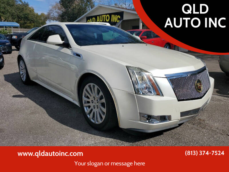 2011 Cadillac CTS for sale at QLD AUTO INC in Tampa FL