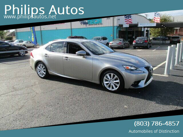 2016 Lexus IS 200t for sale at Philips Autos in Columbia SC