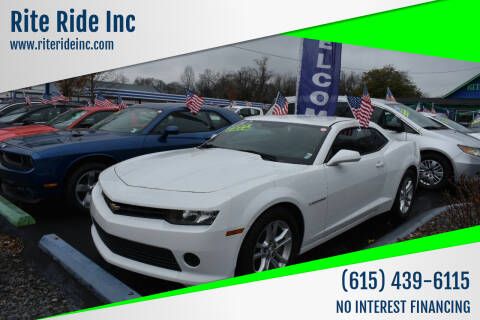 2014 Chevrolet Camaro for sale at Rite Ride Inc in Murfreesboro TN