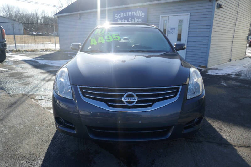 2010 Nissan Altima for sale at SCHERERVILLE AUTO SALES in Schererville IN