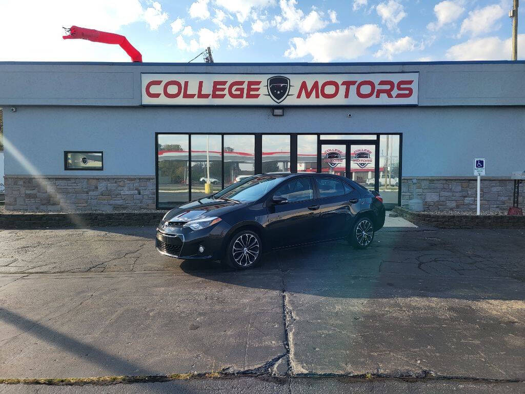 2015 Toyota Corolla for sale at COLLEGE MOTORS LLC in South Bend, IN