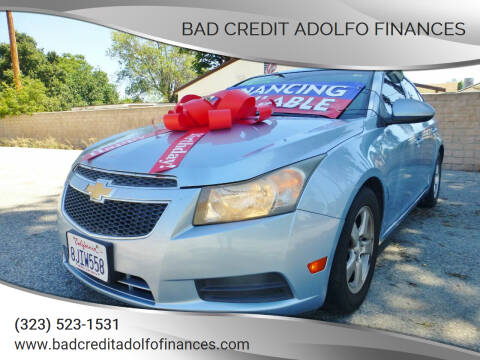 2012 Chevrolet Cruze for sale at Bad Credit Adolfo Finances in Los Angeles CA
