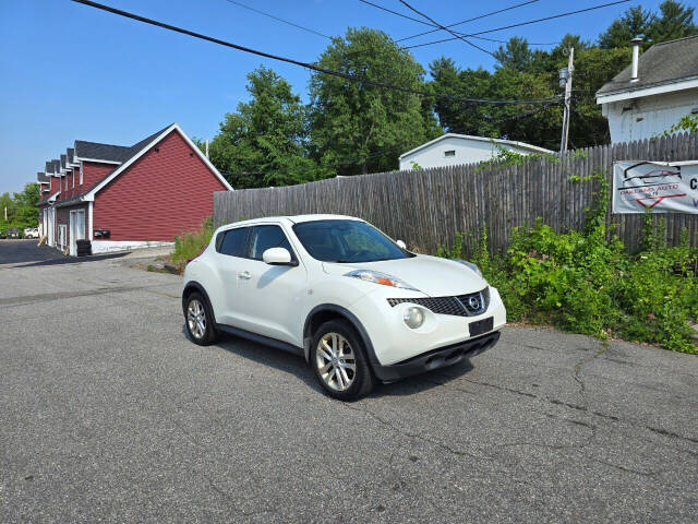 2013 Nissan JUKE for sale at PAKLAND AUTO SALES in Auburn, MA