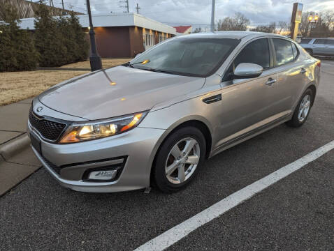 2014 Kia Optima for sale at Crafted Auto in Kansas City MO