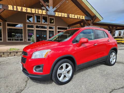 2015 Chevrolet Trax for sale at RIVERSIDE AUTO CENTER in Bonners Ferry ID