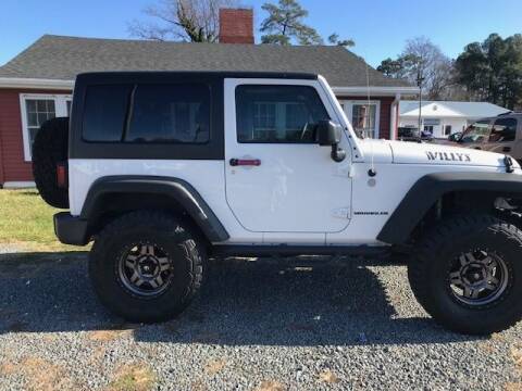 2017 Jeep Wrangler for sale at J Wilgus Cars in Selbyville DE