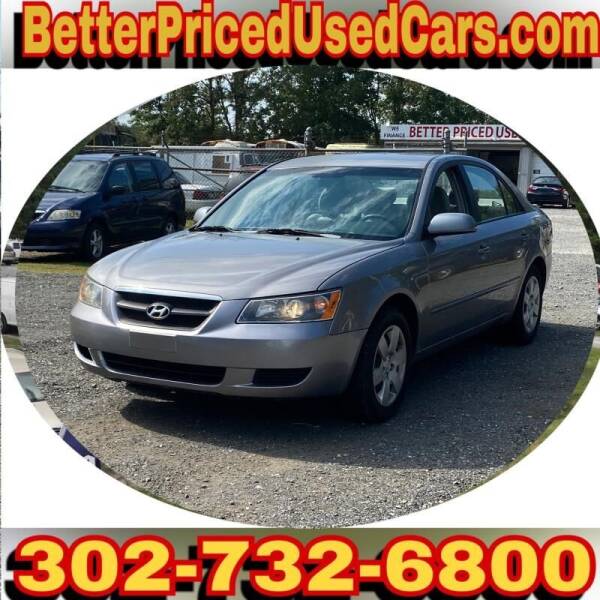 2008 Hyundai Sonata for sale at Better Priced Used Cars in Frankford DE