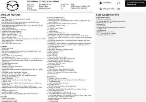 2024 Mazda CX-50 2.5 S Preferred