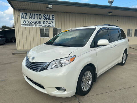 2017 Toyota Sienna for sale at AZ Auto Sale in Houston TX
