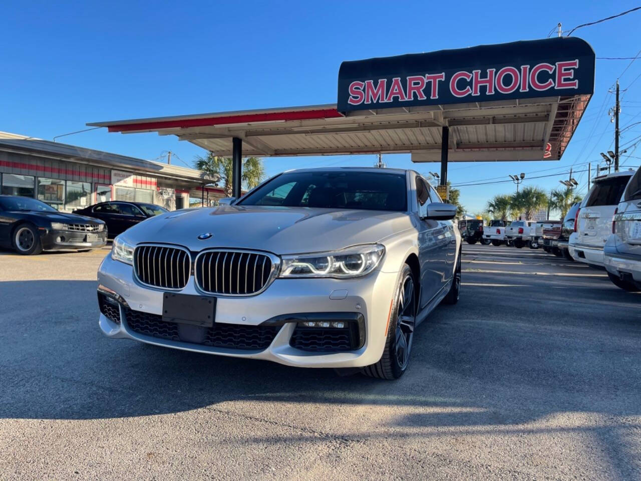 2017 BMW 7 Series for sale at SMART CHOICE AUTO in Pasadena, TX