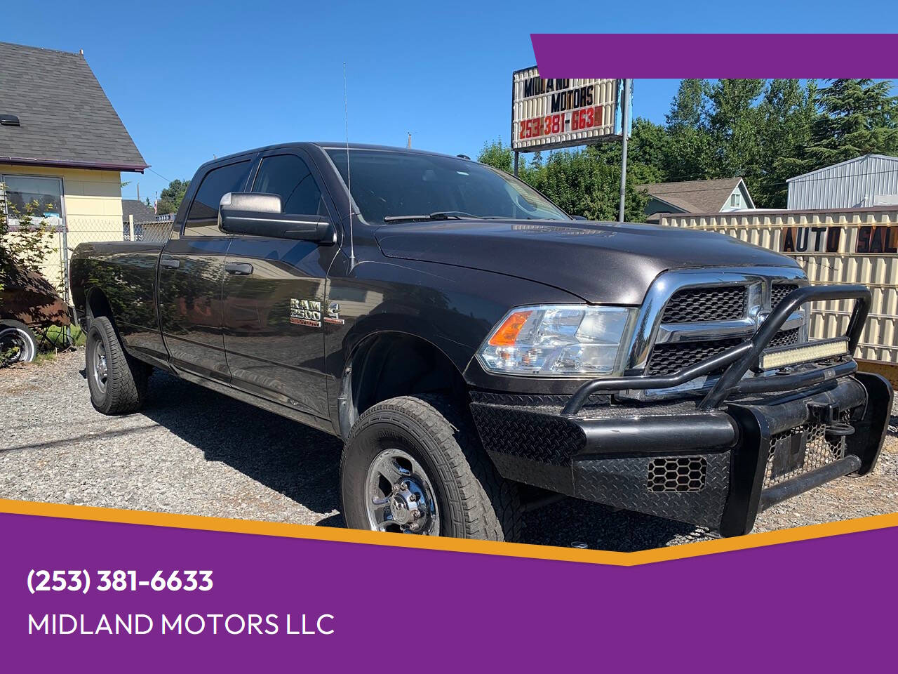 2016 RAM 2500 Tradesman Crew Cab LB 4WD