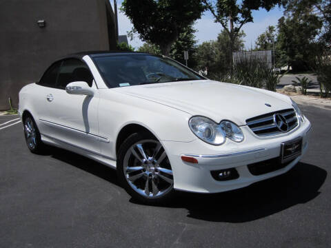 2007 Mercedes-Benz CLK for sale at ORANGE COUNTY AUTO WHOLESALE in Irvine CA