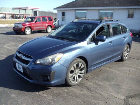 2013 Subaru Impreza for sale at KAISER AUTO SALES in Spencer WI