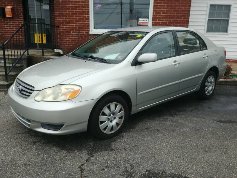 2004 Toyota Corolla for sale at Regional Auto Sales in Madison Heights VA
