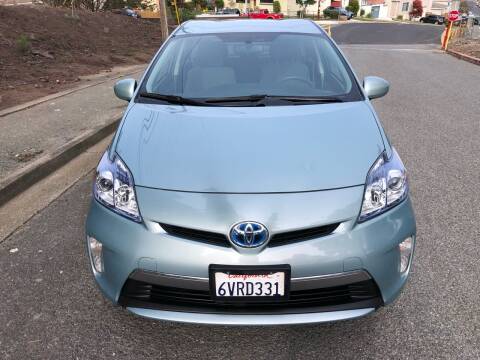 2012 Toyota Prius Plug-in Hybrid for sale at Car House in San Mateo CA