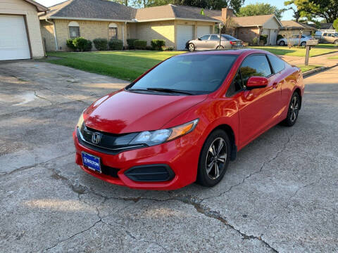 2015 Honda Civic for sale at Demetry Automotive in Houston TX