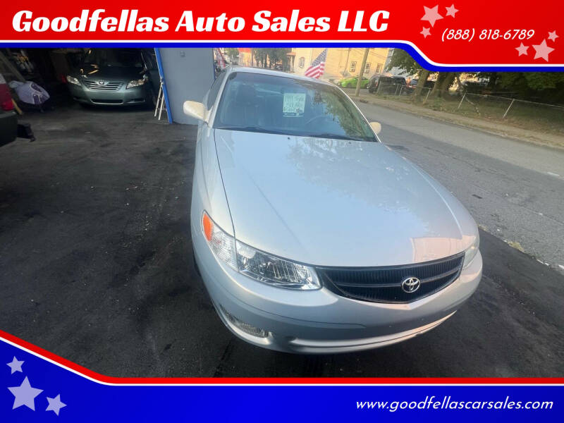 1999 Toyota Camry Solara for sale at Goodfellas Auto Sales LLC in Clifton NJ