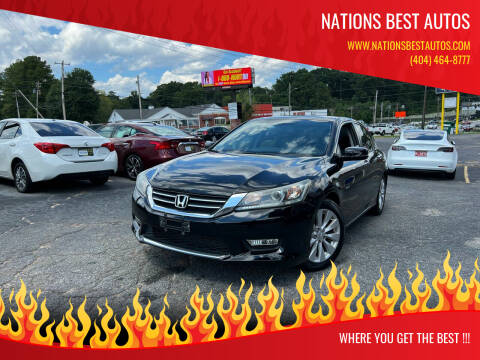 2014 Honda Accord for sale at Nations Best Autos in Decatur GA
