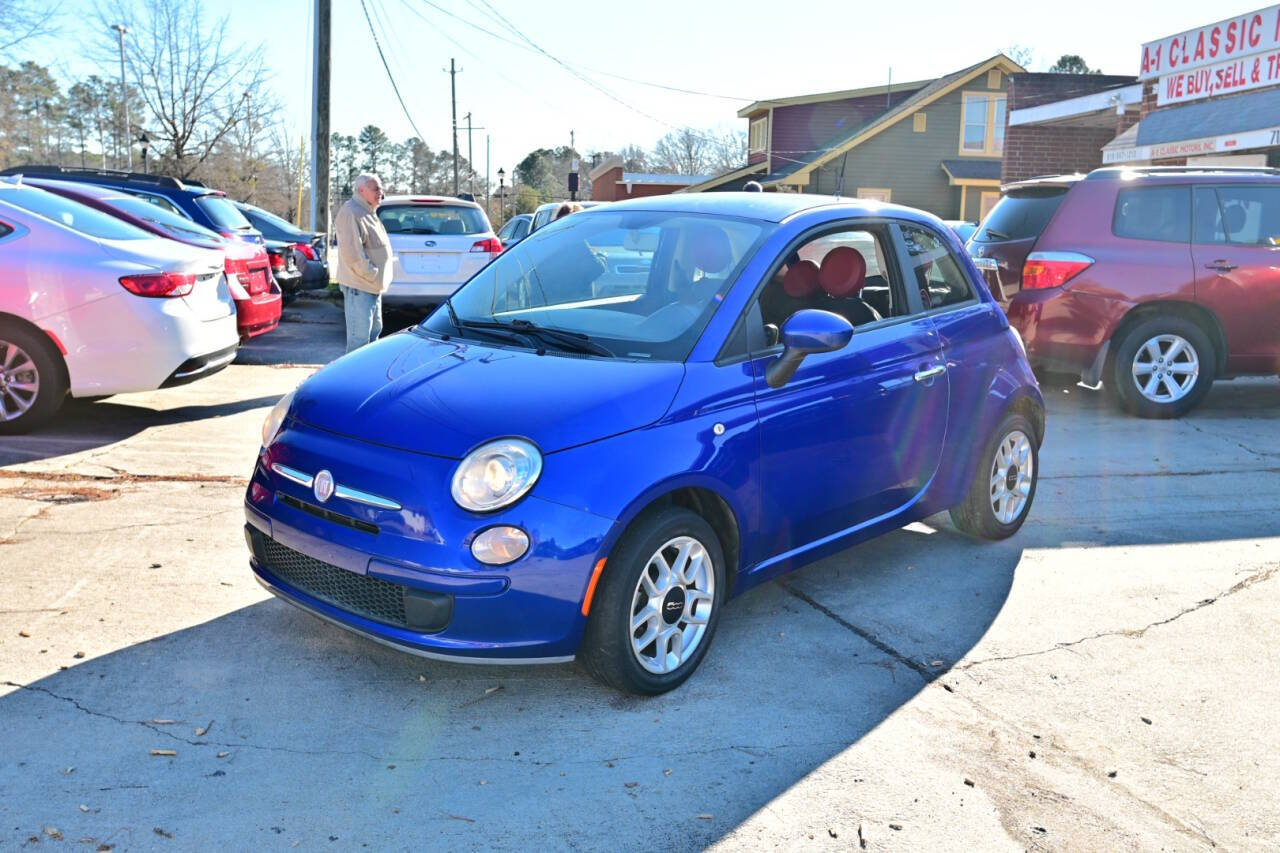 2012 FIAT 500 for sale at A1 Classic Motor Inc in Fuquay Varina, NC