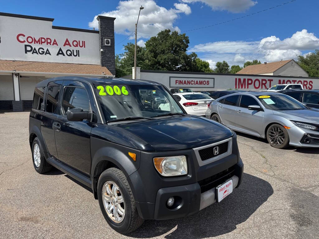Black 2006 Honda Element EX AWD EX 4dr SUV 4A 2