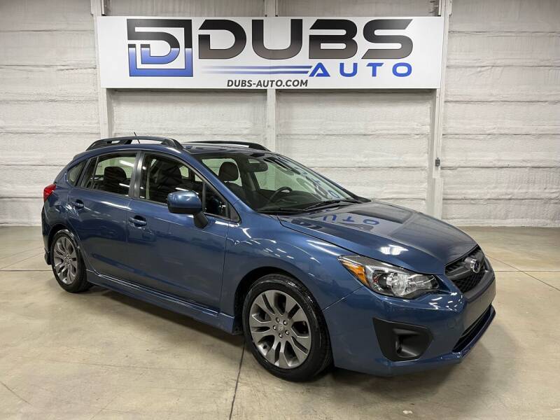2013 Subaru Impreza for sale at DUBS AUTO LLC in Clearfield UT