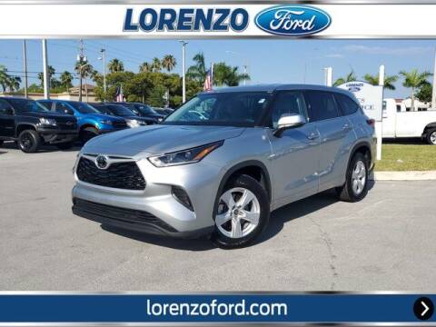 2021 Toyota Highlander for sale at Lorenzo Ford in Homestead FL