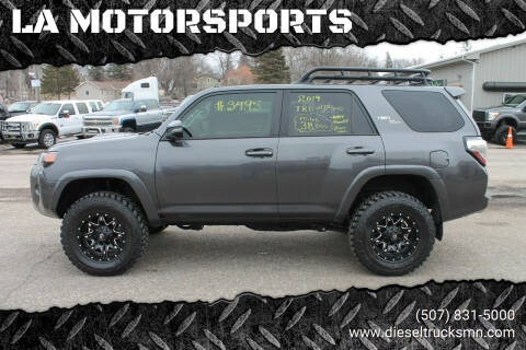 2019 Toyota 4Runner for sale at L.A. MOTORSPORTS in Windom MN