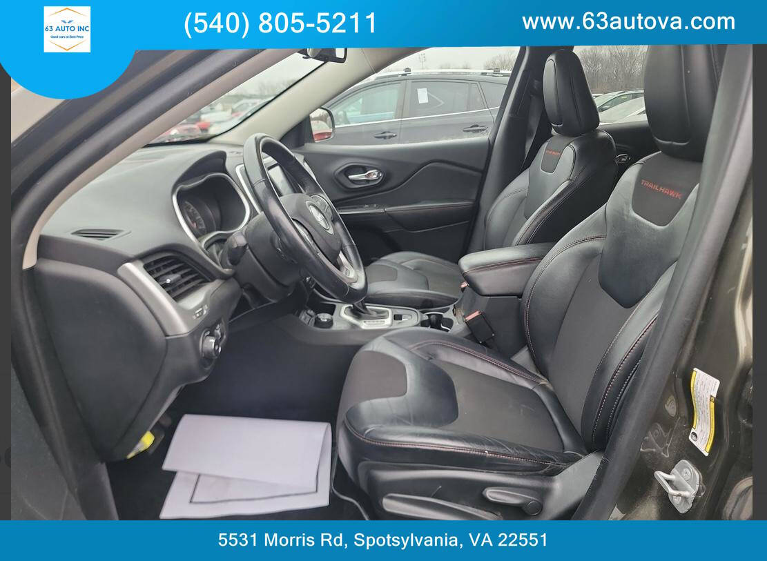 2014 Jeep Cherokee for sale at 63 Auto Inc in Spotsylvania, VA