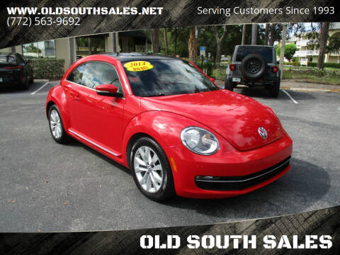 2014 Volkswagen Beetle for sale at OLD SOUTH SALES in Vero Beach FL