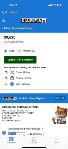 2012 Dodge Durango Citadel