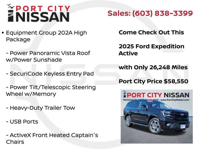2025 Ford Expedition Active