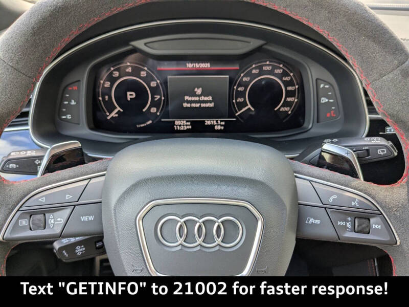 2025 Audi RS Q8 performance 4.0T quattro
