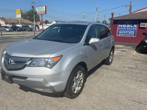 2009 Acura MDX for sale at Neals Auto Sales in Louisville KY