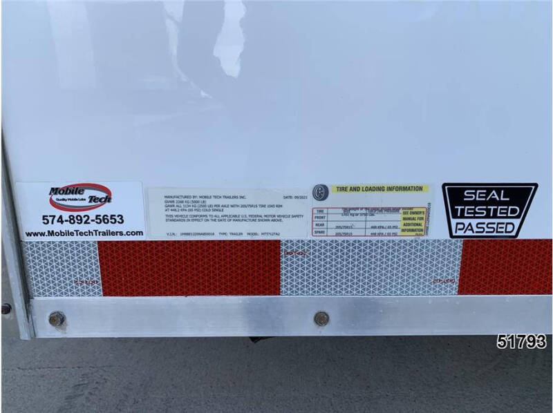 2022 Mobile Tech Fiber Trailer